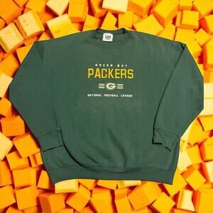 Vintage Lee Sport Green Bay Packers Men’s XXL NFL Sweatshirt